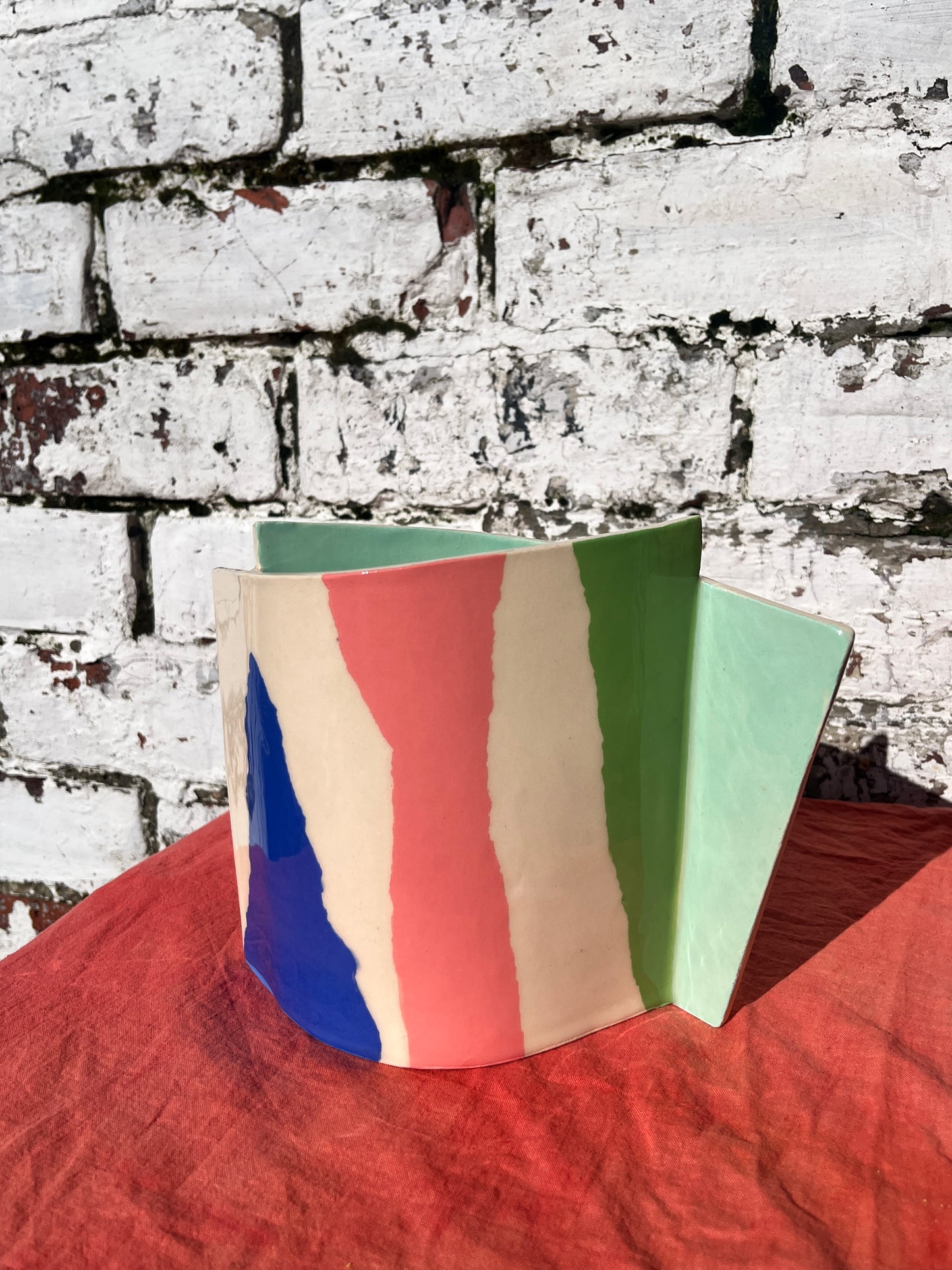 Slab Built Vase