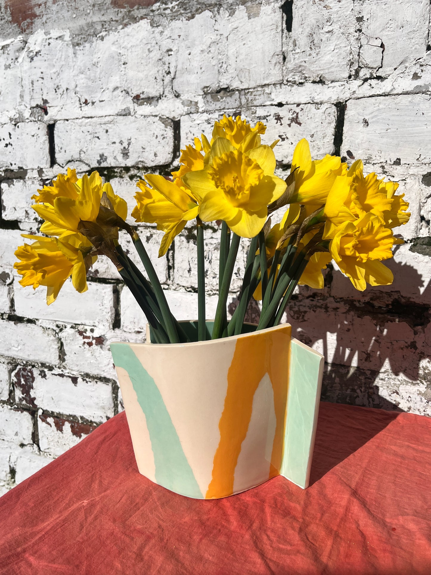 Slab Built Vase