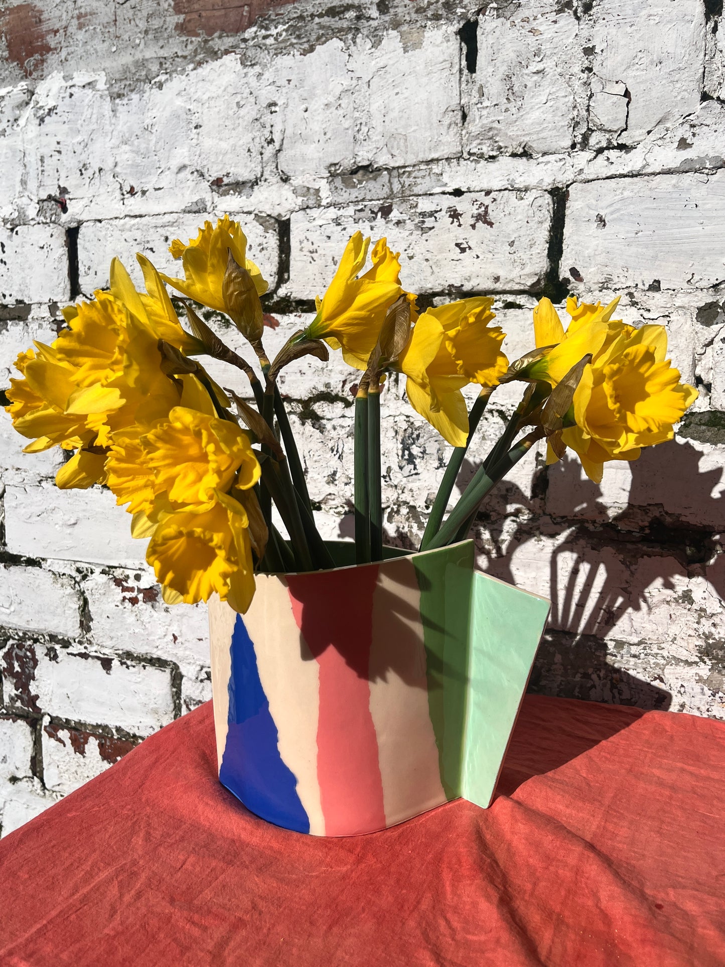 Slab Built Vase