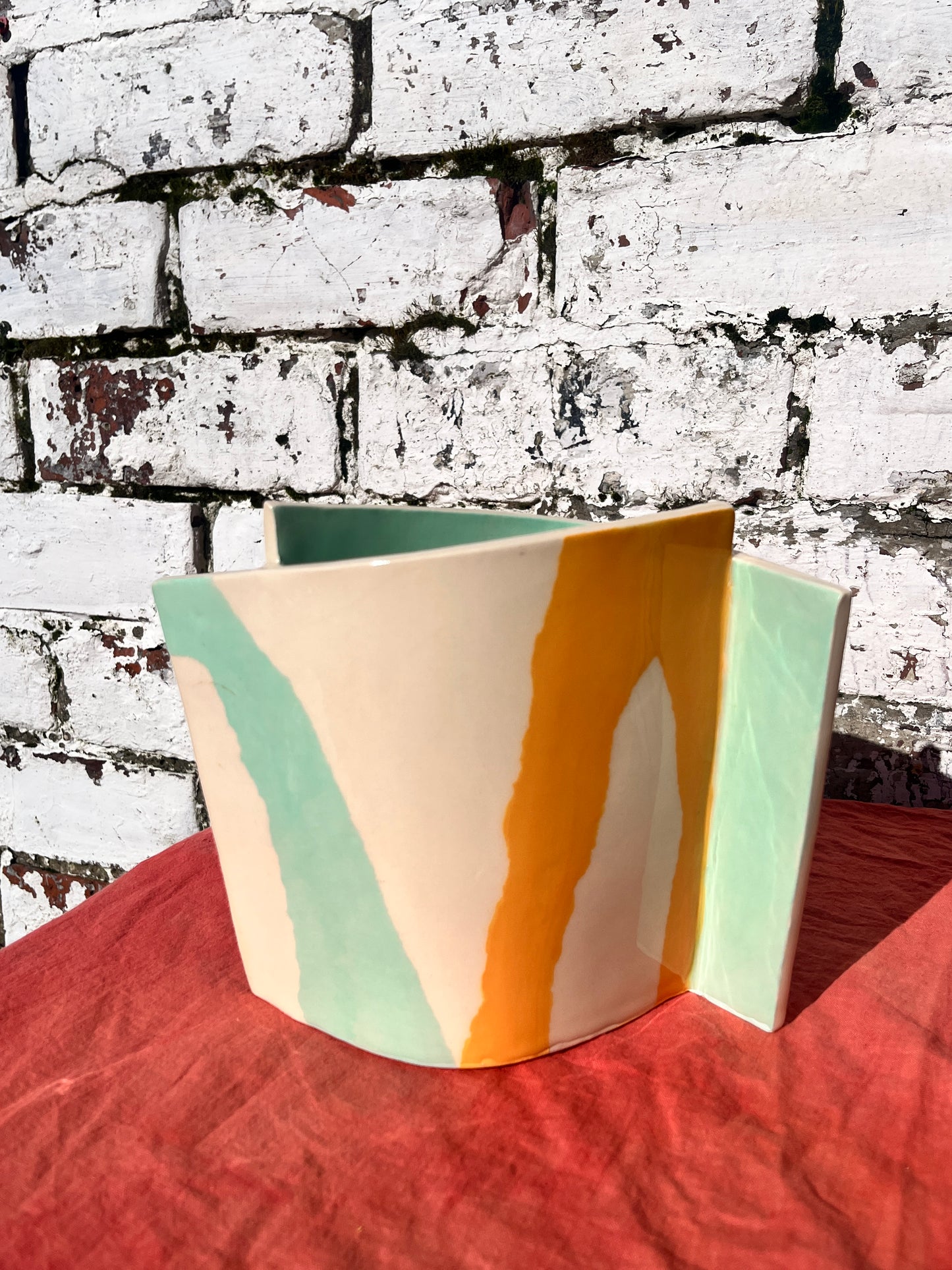 Slab Built Vase