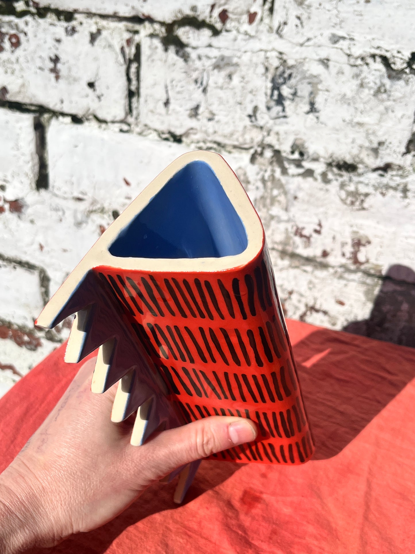 Triangular Vase